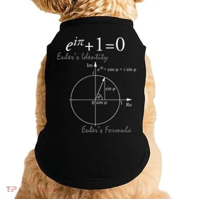 Euler's Identity Euler's Formula For Math Geeks Doggie Tank