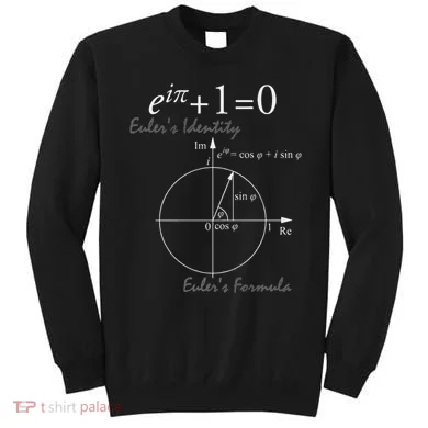 Euler's Identity Euler's Formula For Math Geeks Sweatshirt
