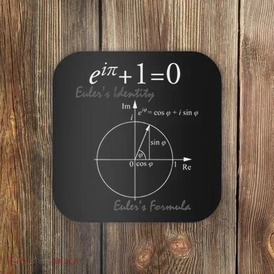 Euler's Identity Euler's Formula For Math Geeks Coaster