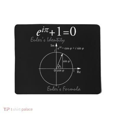Euler's Identity Euler's Formula For Math Geeks Mousepad