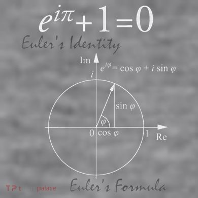 Euler's Identity Euler's Formula For Math Geeks Women's Racerback Cropped Tank