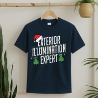 Exterior Illumination Expert Christmas Light Decorator T-Shirt thumb 2