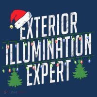 Exterior Illumination Expert Christmas Light Decorator T-Shirt thumb 7