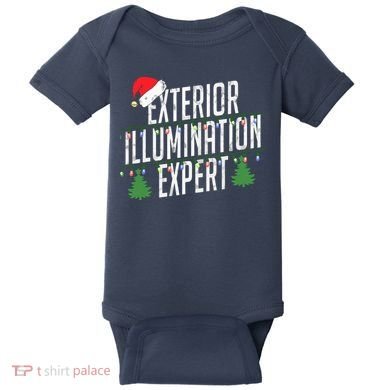 Exterior Illumination Expert Christmas Light Decorator Baby Bodysuit