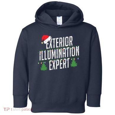 Exterior Illumination Expert Christmas Light Decorator Toddler Hoodie