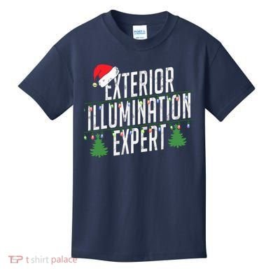Exterior Illumination Expert Christmas Light Decorator Kids T-Shirt