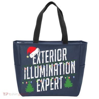 Exterior Illumination Expert Christmas Light Decorator Tote Bag