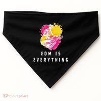 Edm Is Everything Electronic Dance Music Humor USA-Made Doggie Bandana thumb 0