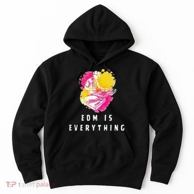 Edm Is Everything Electronic Dance Music Humor Hoodie