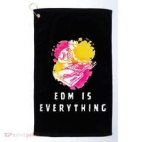 Edm Is Everything Electronic Dance Music Humor Golf Towel thumb 0