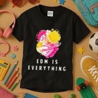 Edm Is Everything Electronic Dance Music Humor Kids T-Shirt thumb 3