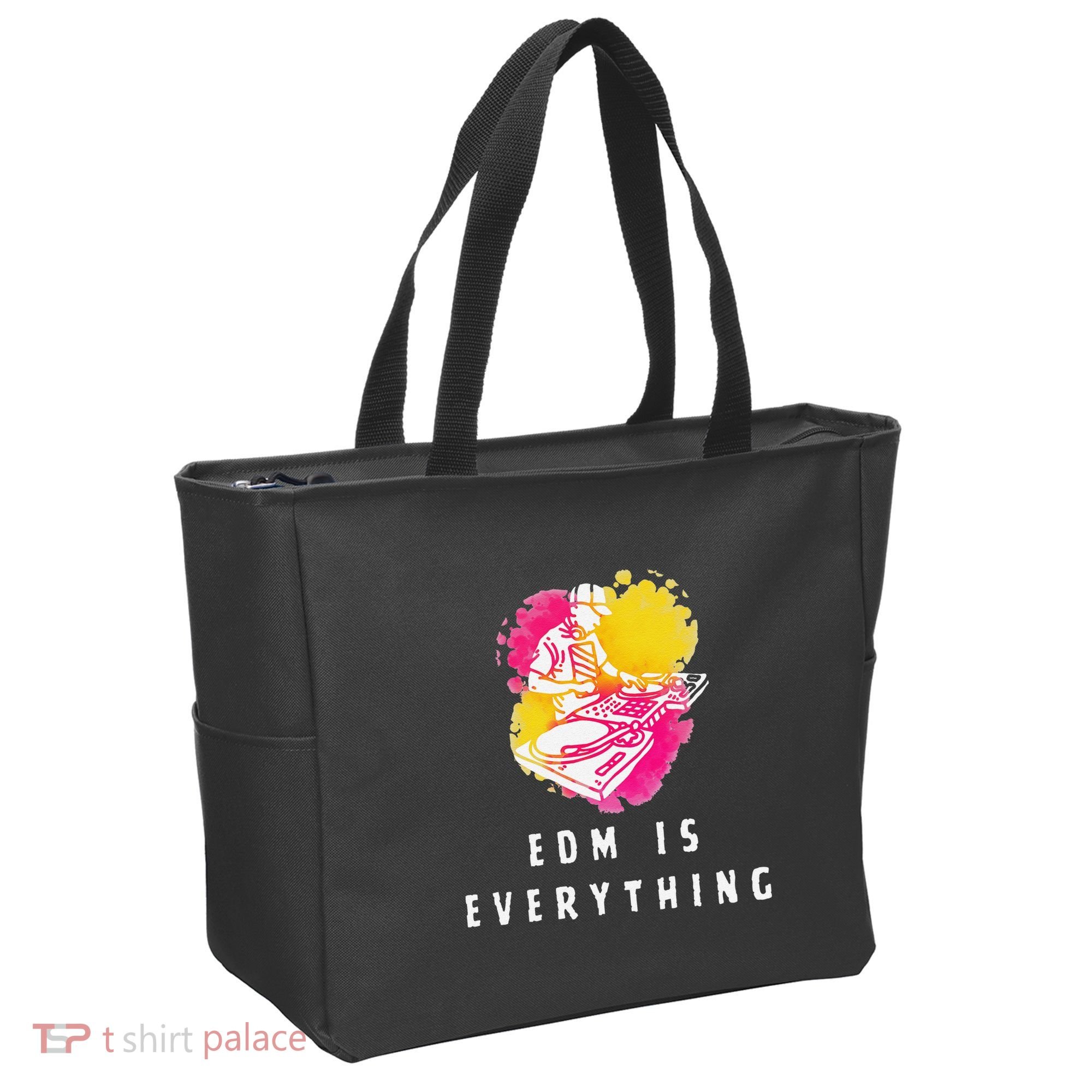 Edm Is Everything Electronic Dance Music Humor Tote Bag