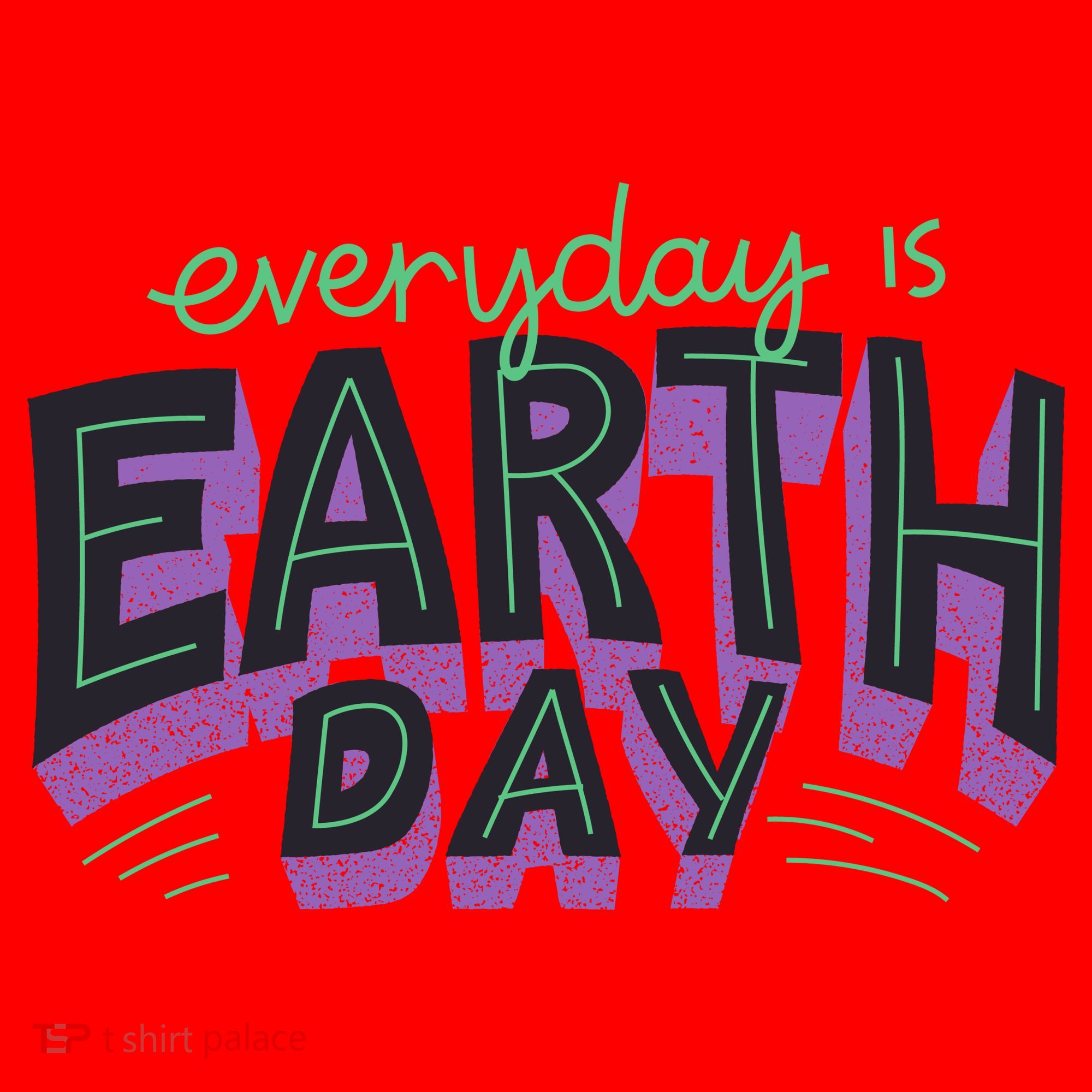 Everyday Is Earth Day Awareness Santa Hat