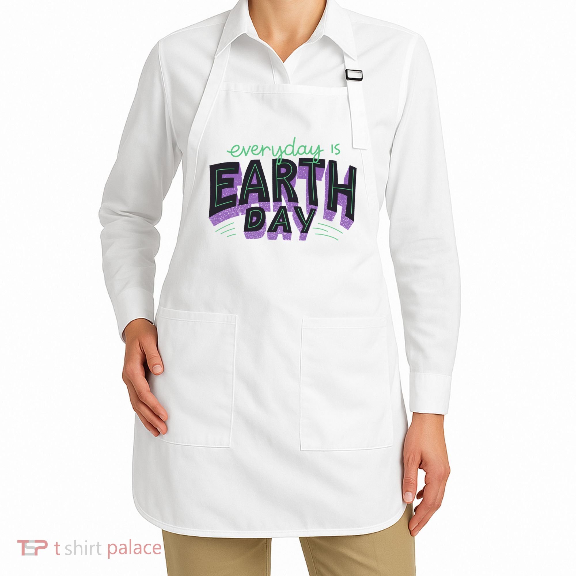 Everyday Is Earth Day Awareness Apron