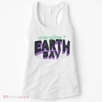 Everyday Is Earth Day Awareness Women's Tank Top thumb 0