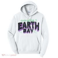 Everyday Is Earth Day Awareness Tall Hoodie thumb 0