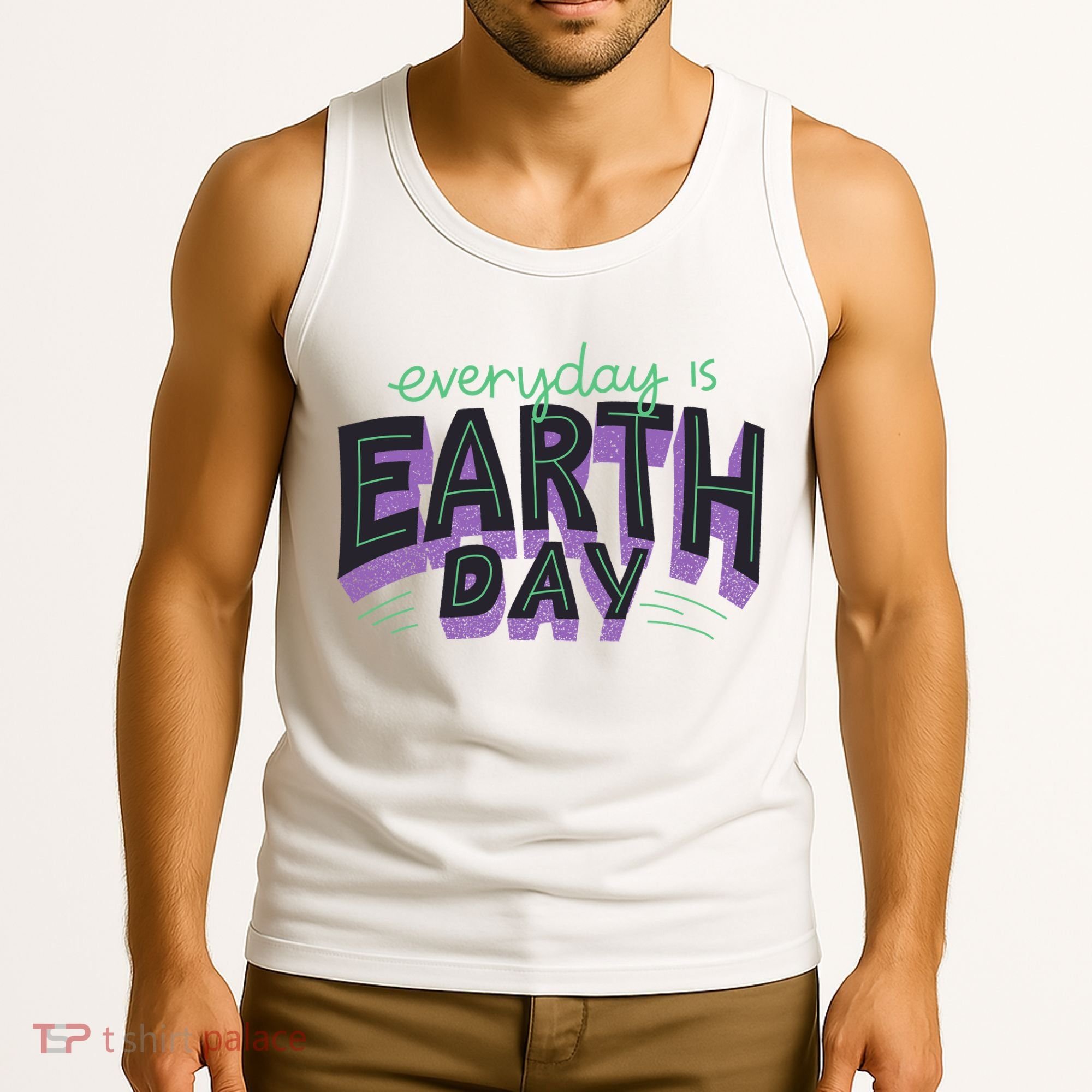 Everyday Is Earth Day Awareness Tank Top