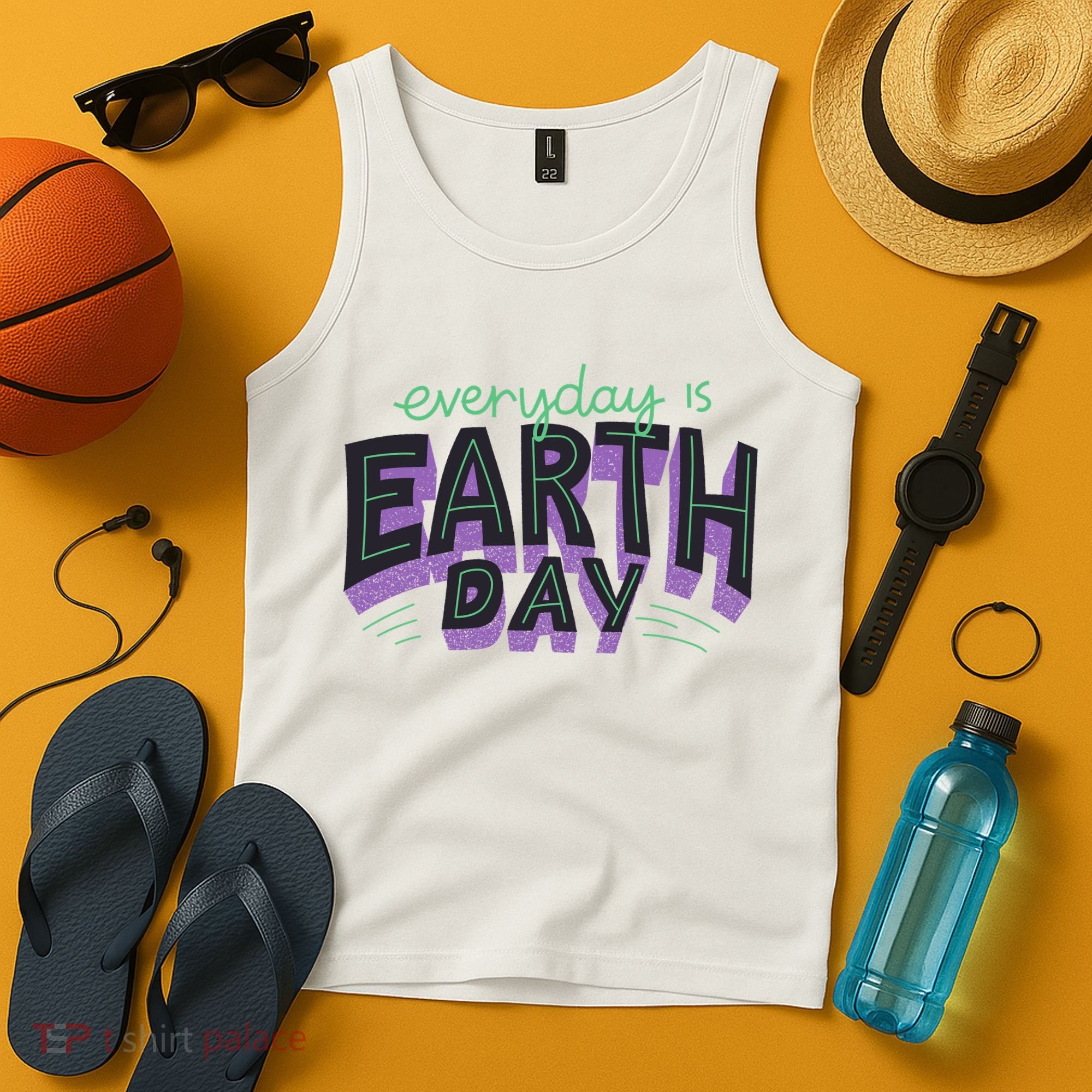 Everyday Is Earth Day Awareness Tank Top