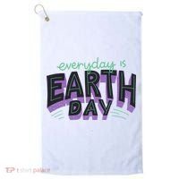 Everyday Is Earth Day Awareness Golf Towel thumb 0