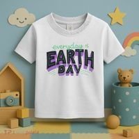 Everyday Is Earth Day Awareness Toddler T-Shirt thumb 3