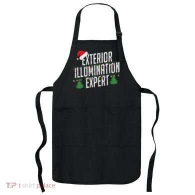 Exterior Illumination Expert Christmas Light Decorator Apron