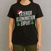 Exterior Illumination Expert Christmas Light Decorator T-Shirt thumb 4