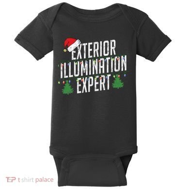 Exterior Illumination Expert Christmas Light Decorator Baby Bodysuit