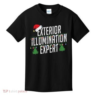 Exterior Illumination Expert Christmas Light Decorator Kids T-Shirt