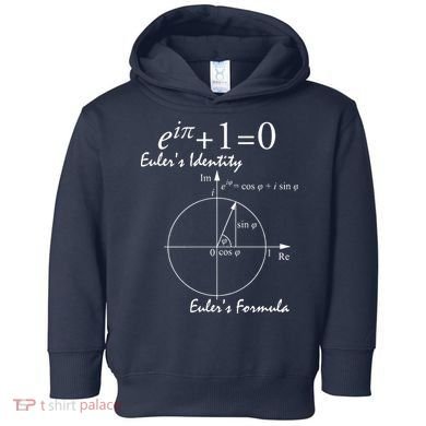 Euler's Identity Euler's Formula Toddler Hoodie