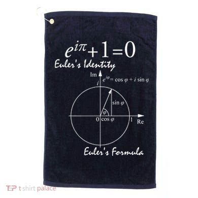 Euler's Identity Euler's Formula Golf Towel