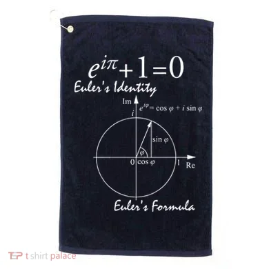 Euler's Identity Euler's Formula Golf Towel