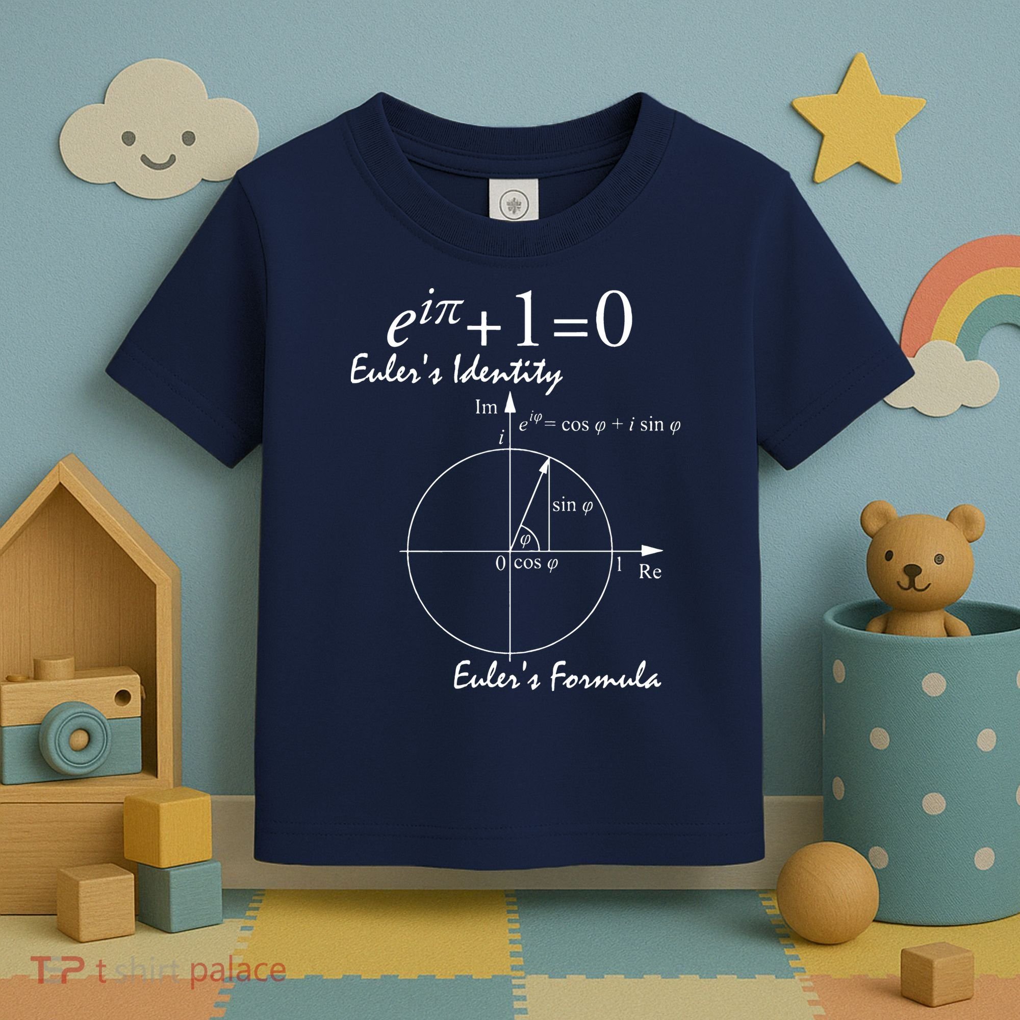 Euler's Identity Euler's Formula Toddler T-Shirt