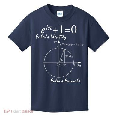 Euler's Identity Euler's Formula Kids T-Shirt