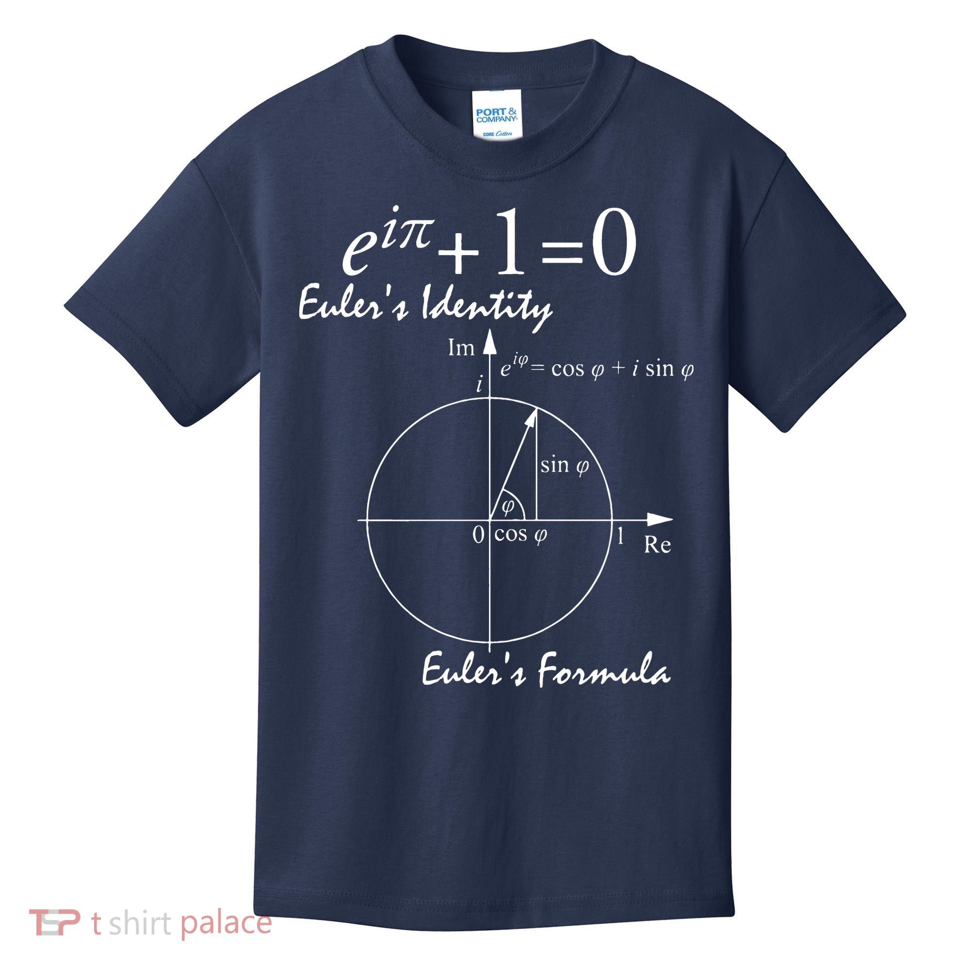 Euler's Identity Euler's Formula Kids T-Shirt