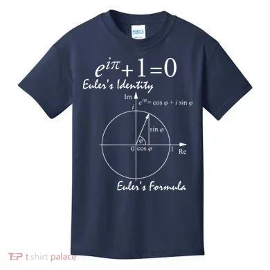 Euler's Identity Euler's Formula Kids T-Shirt