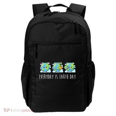 Everyday Is Earth Day Cute Planet Awareness Backpack