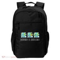 Everyday Is Earth Day Cute Planet Awareness Backpack thumb 0