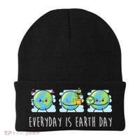 Everyday Is Earth Day Cute Planet Awareness Beanie thumb 0