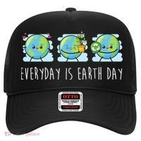 Everyday Is Earth Day Cute Planet Awareness Hat thumb 0