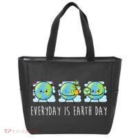 Everyday Is Earth Day Cute Planet Awareness Tote Bag thumb 0