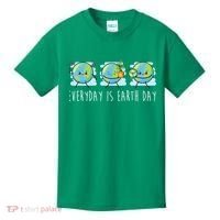 Everyday Is Earth Day Cute Planet Awareness Kids T-Shirt thumb 0