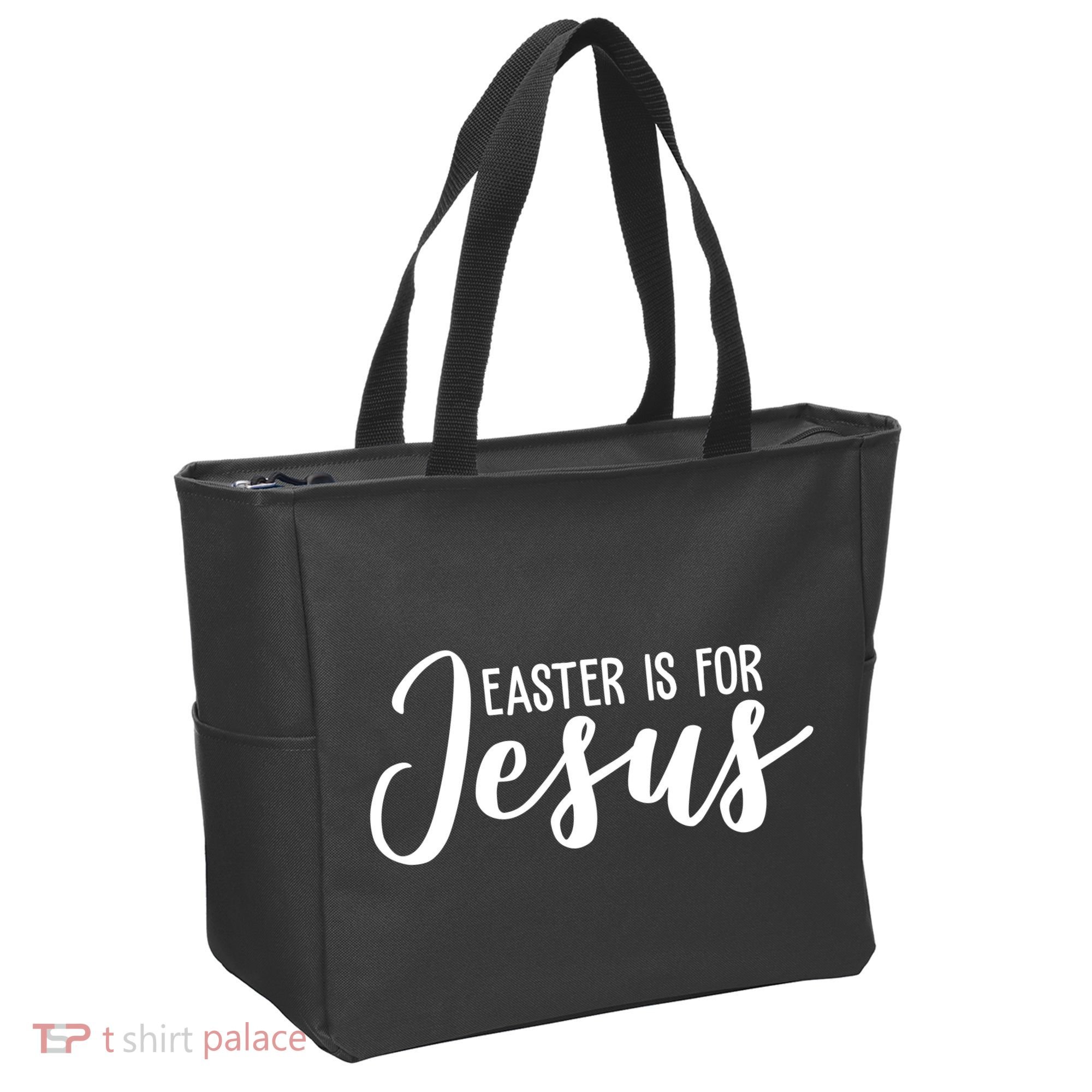 Easter Is For Jesus Cute Tote Bag