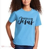Easter Is For Jesus Cute Kids T-Shirt thumb 2