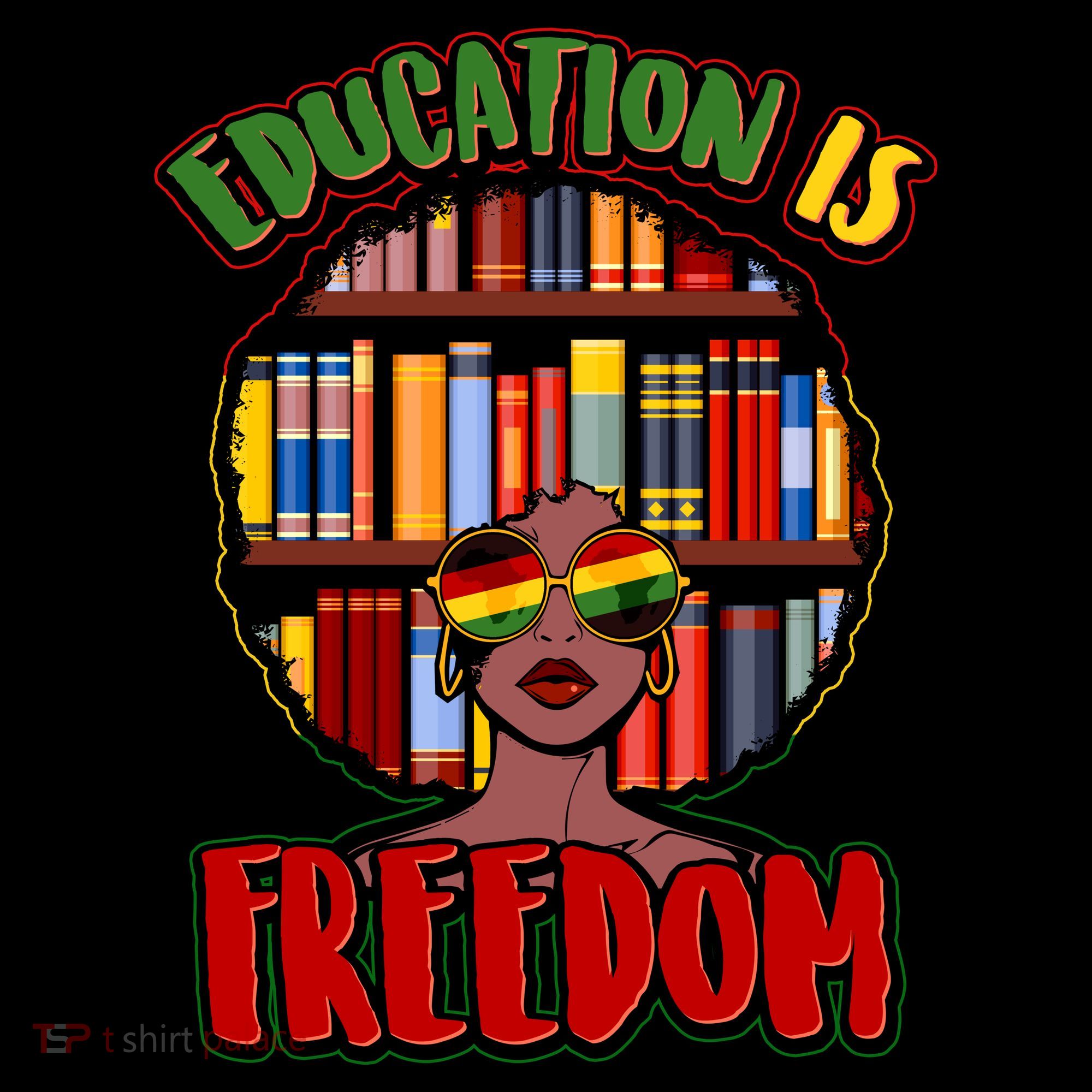 Education Is Freedom Black History Book Reading Lover Coffee Mug