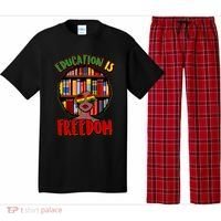 Education Is Freedom Black History Book Reading Lover Pajama Set thumb 0
