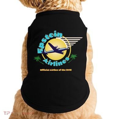 Epstein Island Funny Conservative Republican Doggie Tank