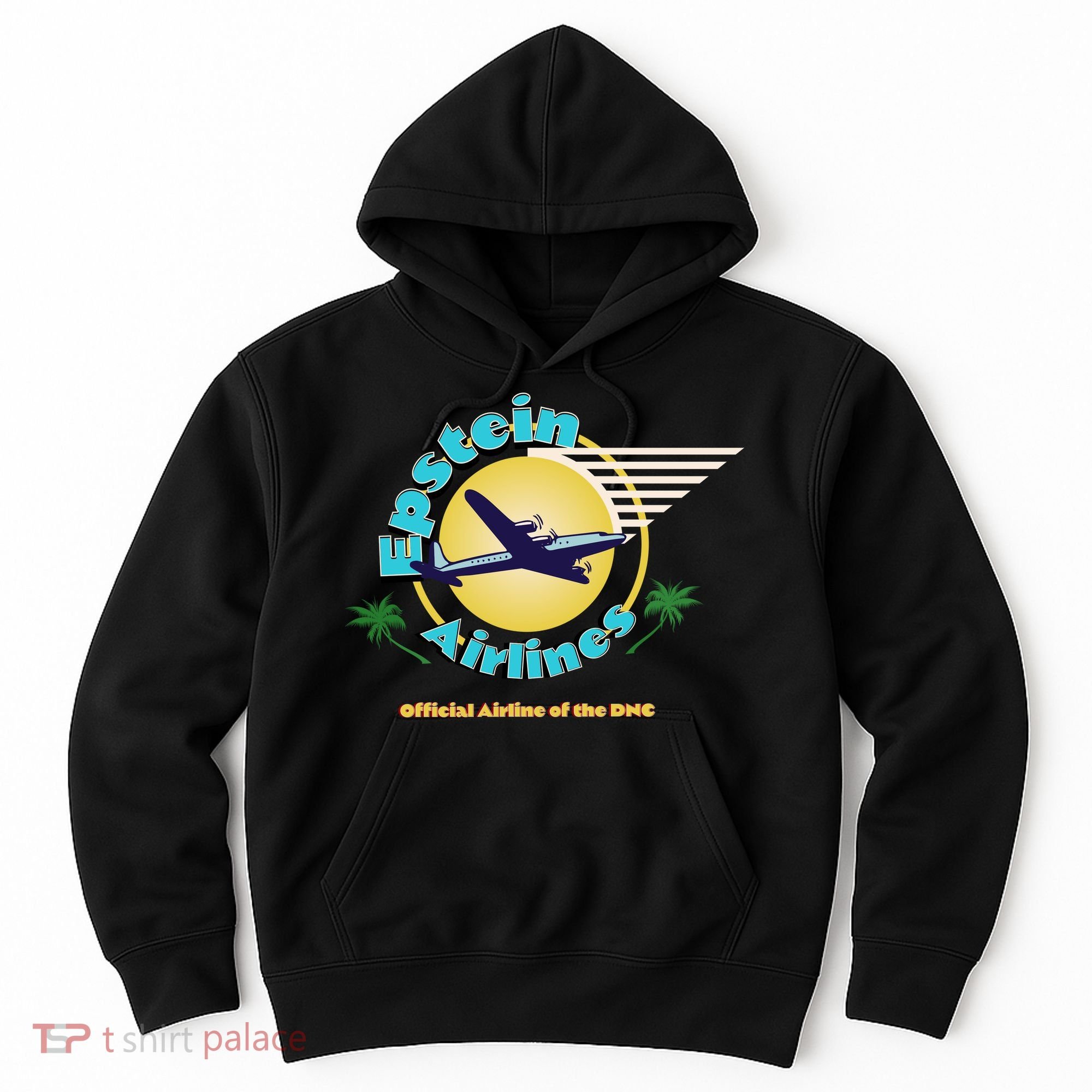 Epstein Island Funny Conservative Republican Hoodie