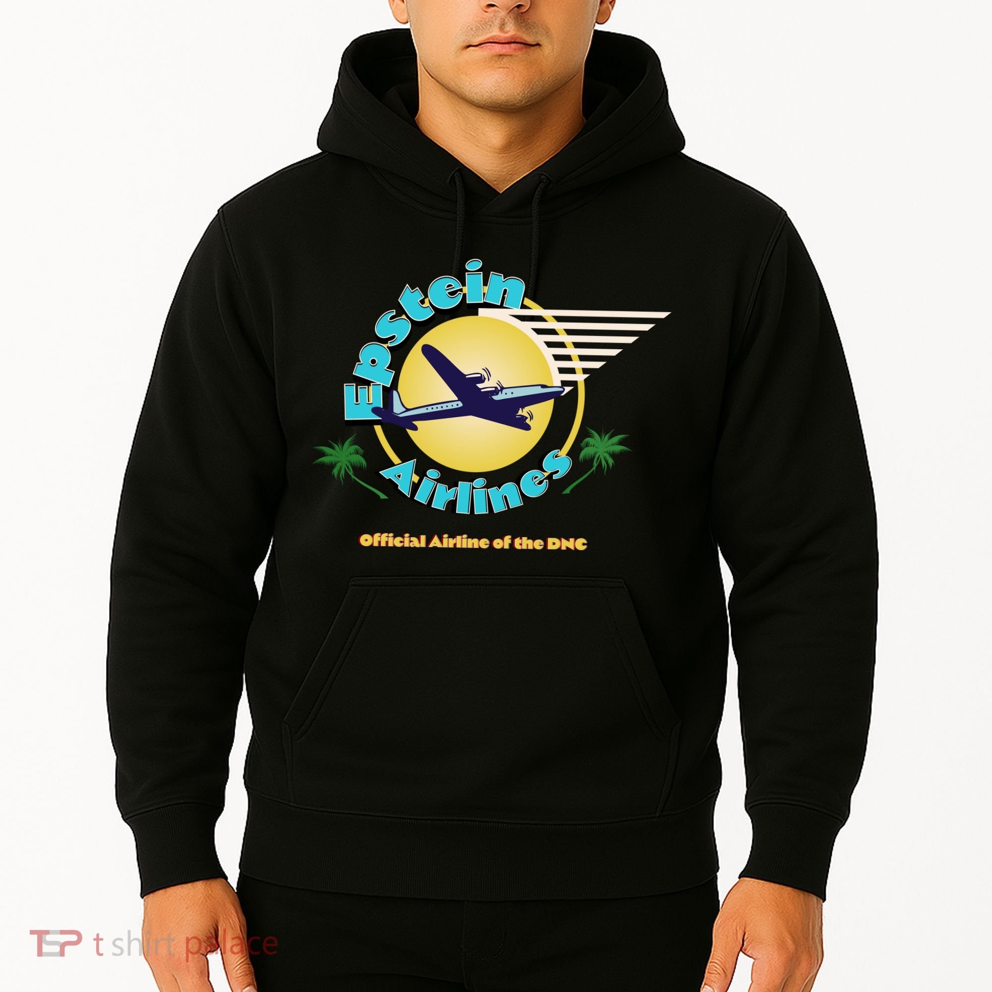 Epstein Island Funny Conservative Republican Hoodie