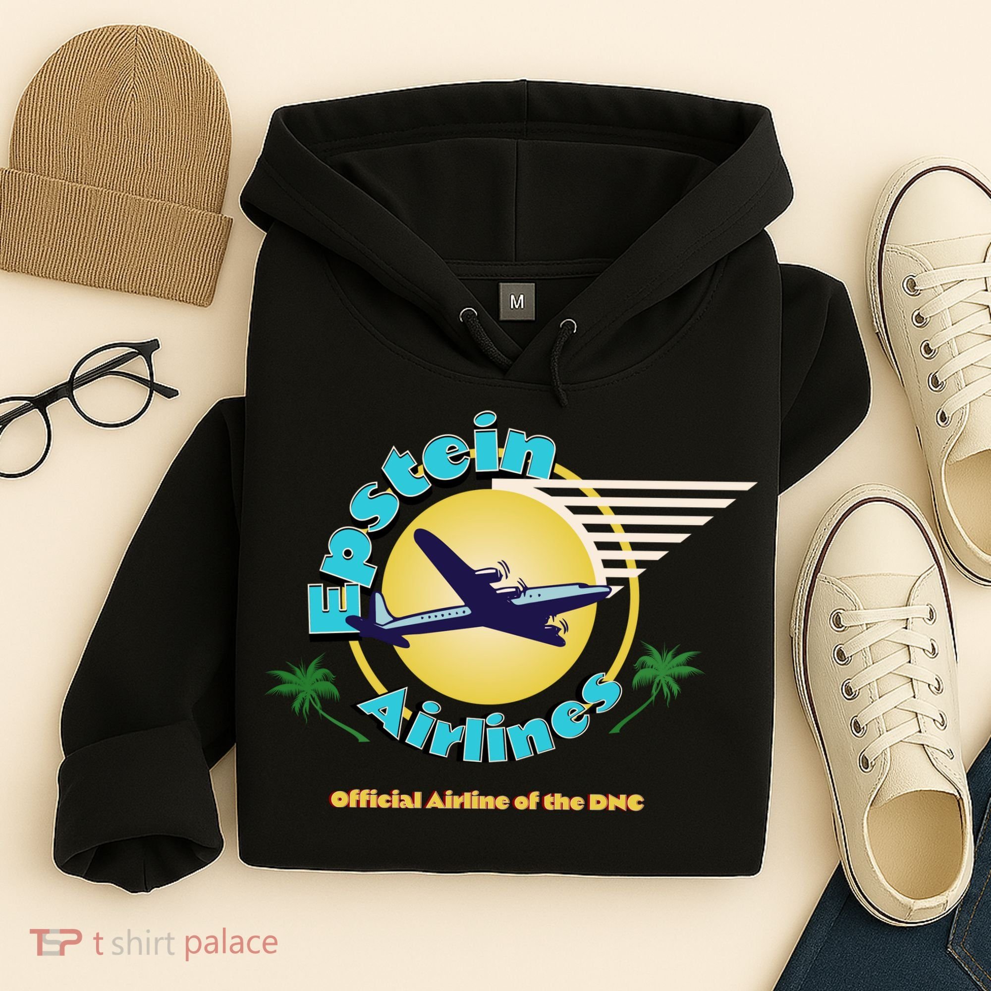 Epstein Island Funny Conservative Republican Hoodie