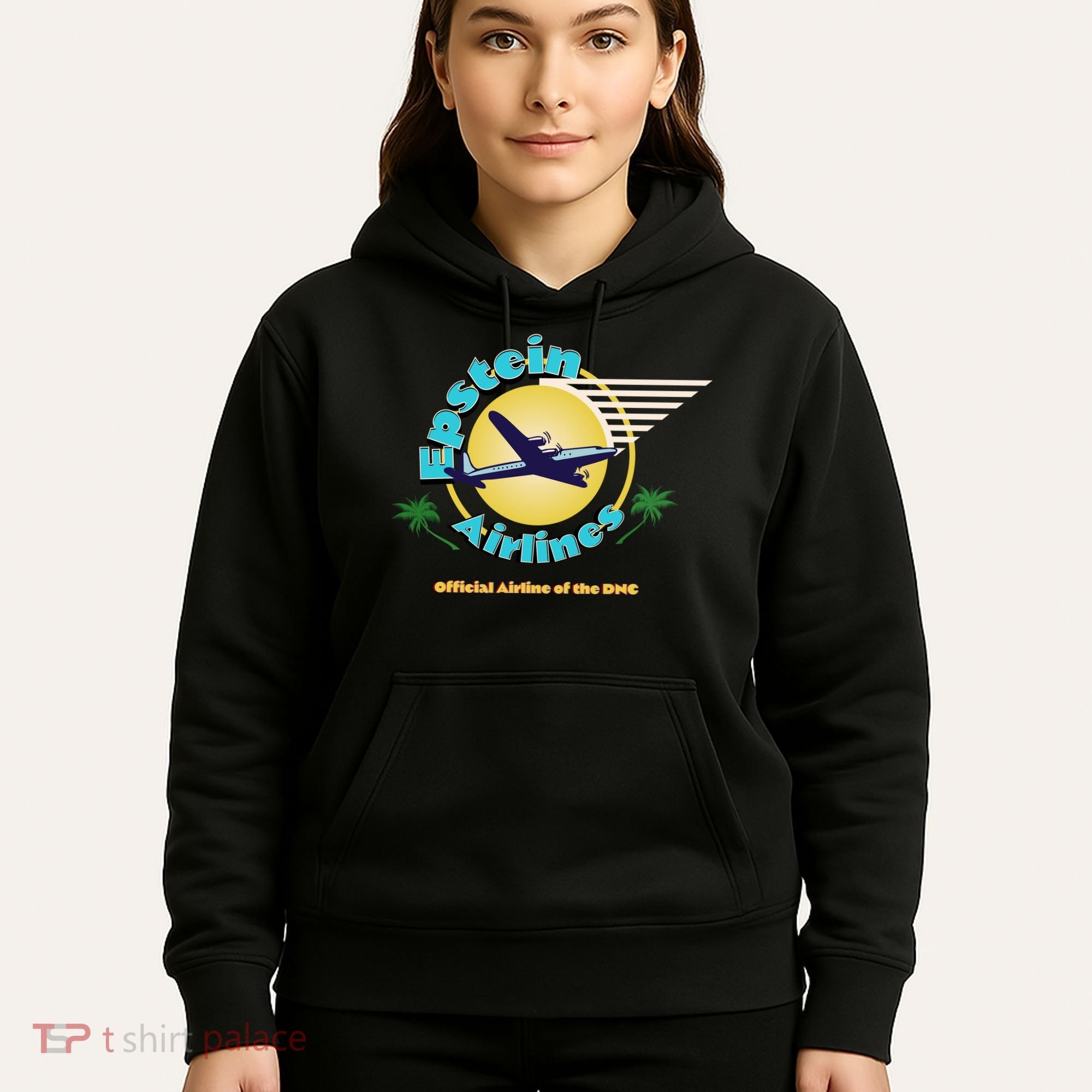 Epstein Island Funny Conservative Republican Hoodie